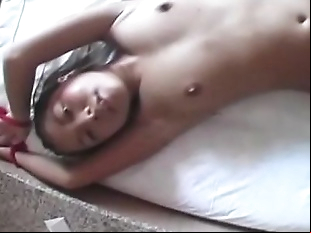 Japanese teen gyaru with a fake tan has creampie..